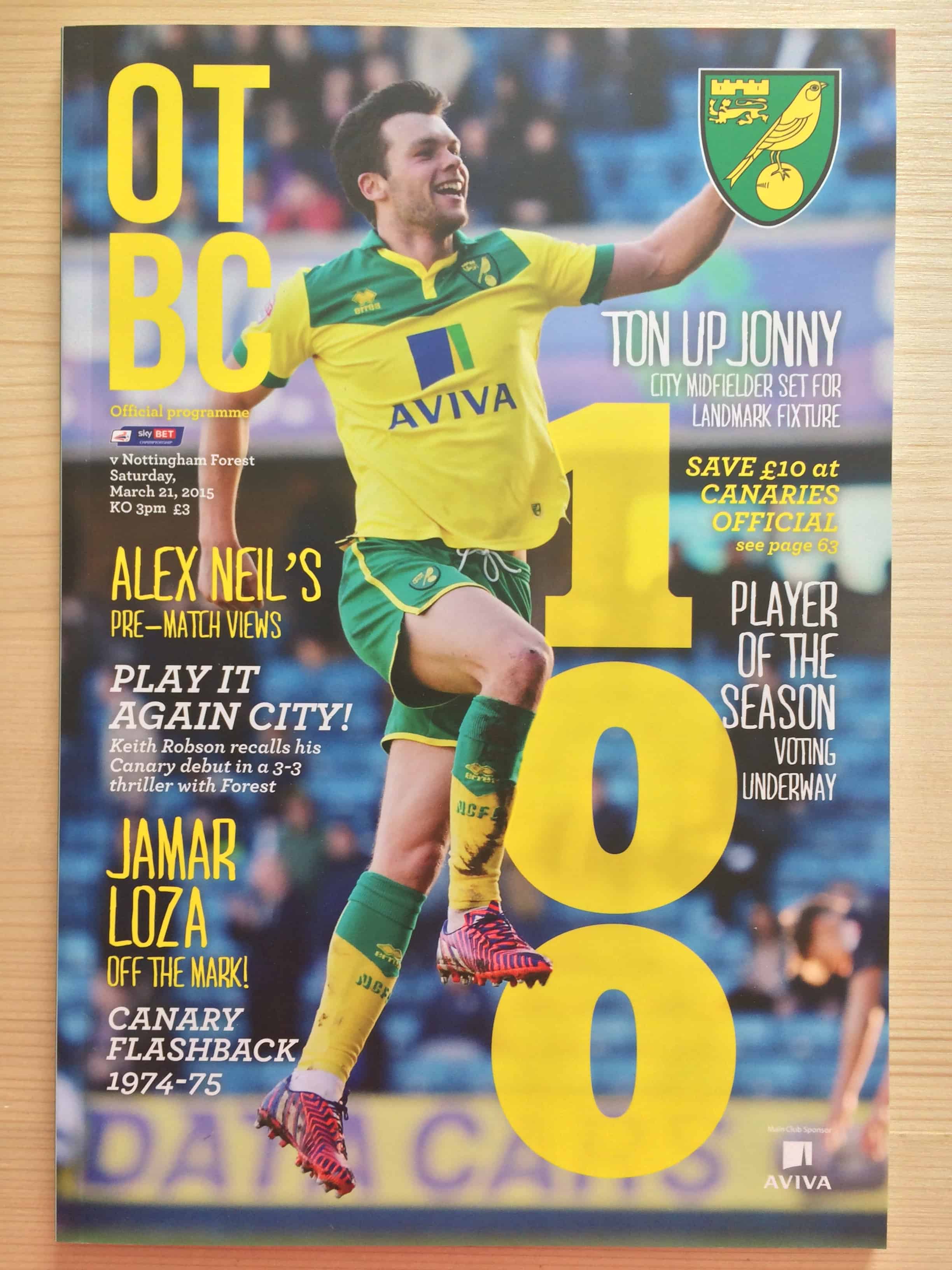 Norwich City FC v Nottingham Forest FC